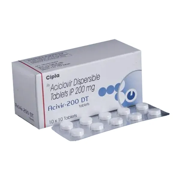 Acivir 200mg DT Tablet