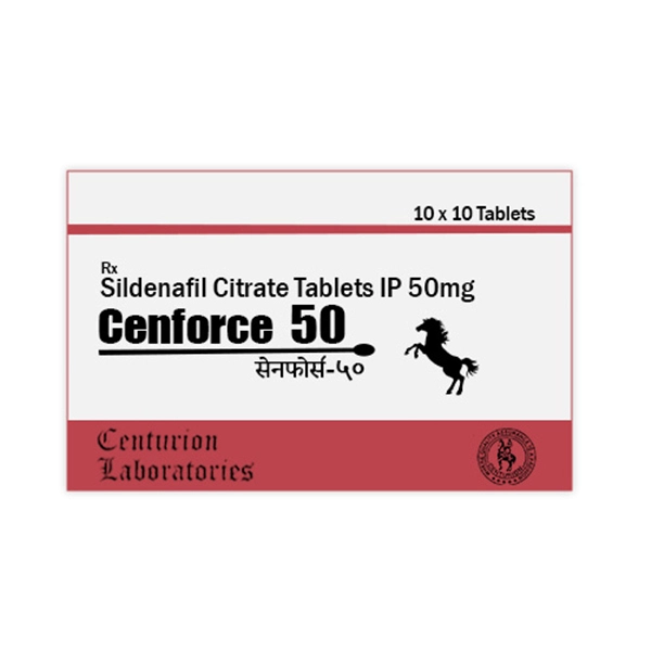 Cenforce 50mg - Sildenafil Citrate
